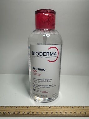 NEW SEALED Bioderma Sensibio H2O Micellar Water - Clear 850 ml 28.7 Fl Oz LARGE!